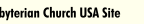 Presbyterian Church USA Site